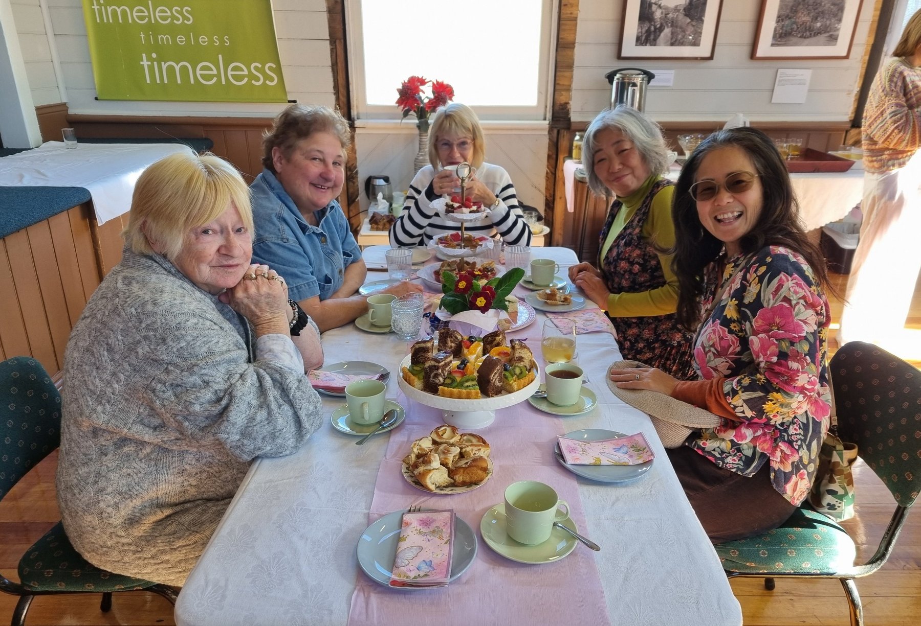 Guests enjoying Mother's Day High Tea